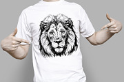 LION FAMILY set, an Animal Illustration by IPVector (Thumbnail 9 of 13)