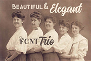 History Font Trio, a Script Font by Deeezy (Thumbnail 3 of 10)