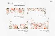 Watercolor Romantic Flowers, an Object Illustration by ollalya (Thumbnail 3 of 8)
