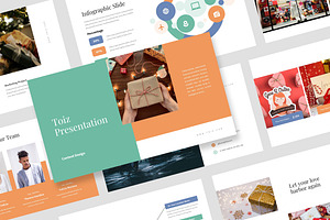 Toiz : Gift Business Powerpoint