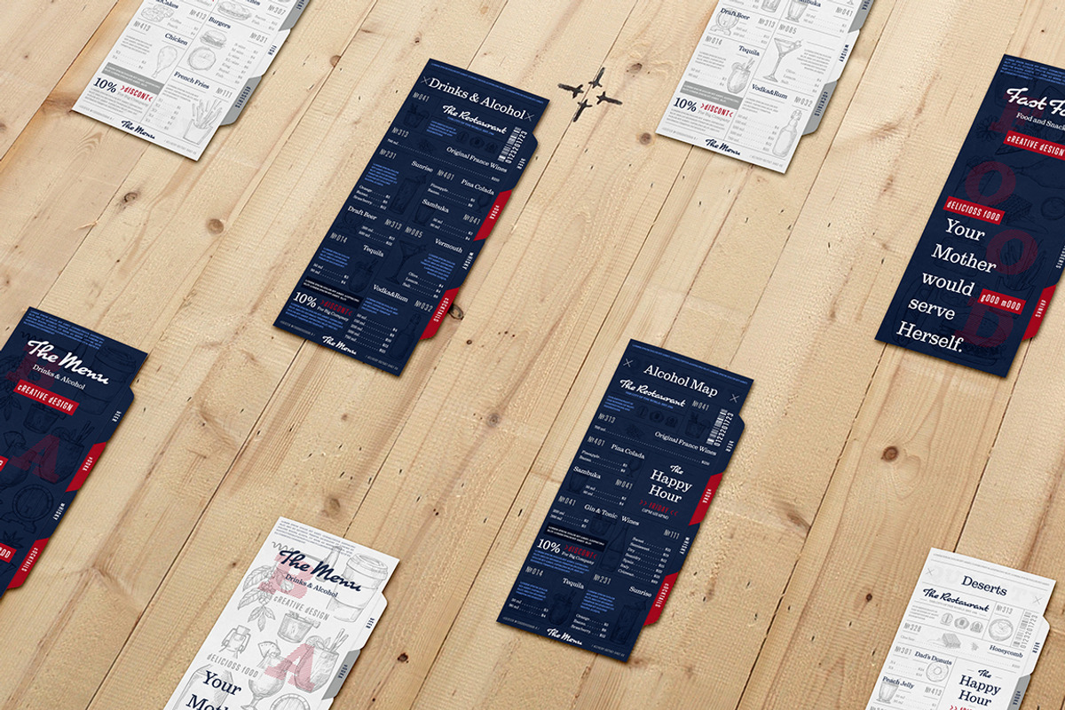 Café and restaurant menu bundle, a Brochure Template by Alfazet Chronicles (Photo 6 of 7)
