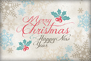 Christmas Background & Cards Vol.1, a Card Template by Graphicdome (Thumbnail 3 of 5)