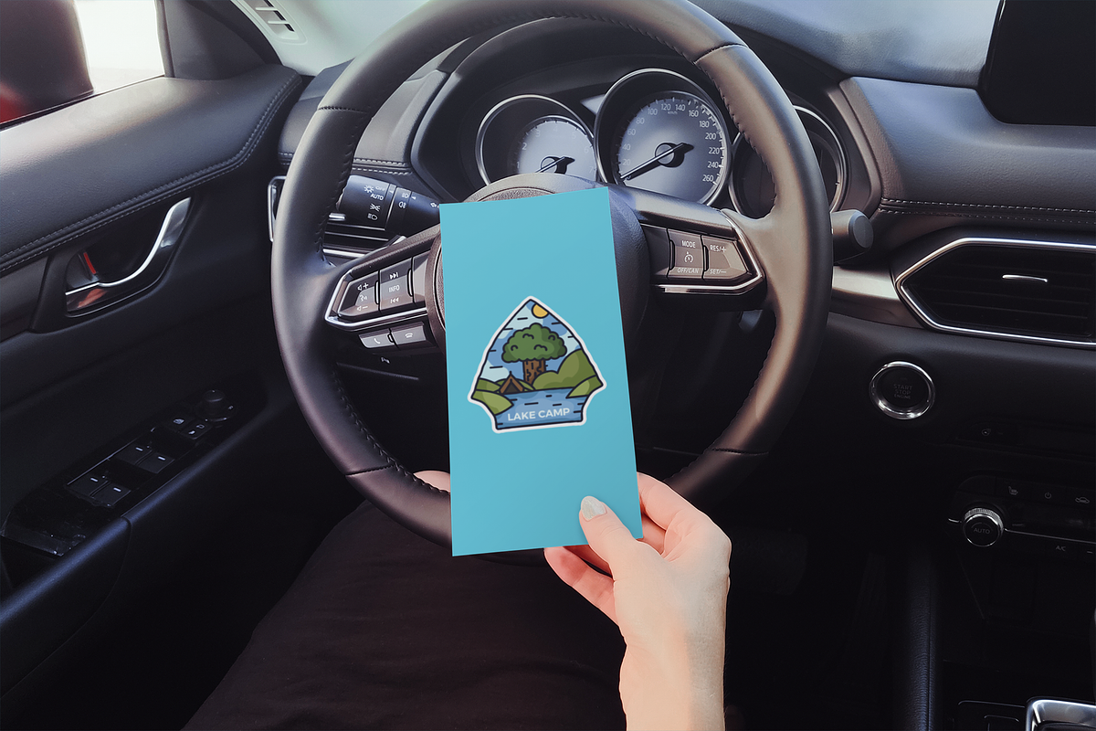 Camping Badges Stickers Pack Vol2, a Branding & Logo Template by JeksonGraphics (Photo 6 of 8)