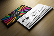 Colorful Business Card, a Business Card Template by Marvel (Thumbnail 3 of 3)
