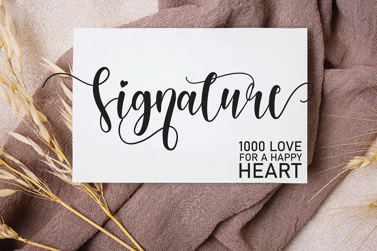 Soulmates | handwritten font, a Script Font by Scratchones (Photo 6 of 10)