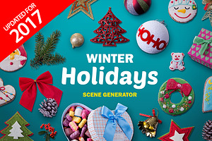 Winter Holidays scene generator V.2