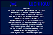 Night Hawk font, a Blackletter Font by weknow (Thumbnail 6 of 8)