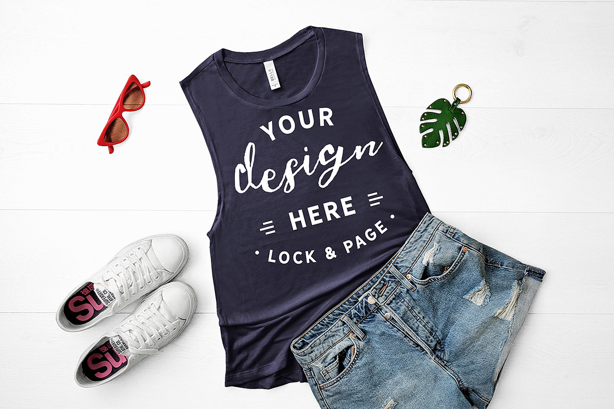 Bella Canvas T-Shirt Mockup Bundle, a Shirt Mockup by lock and page (Photo 56 of 85)