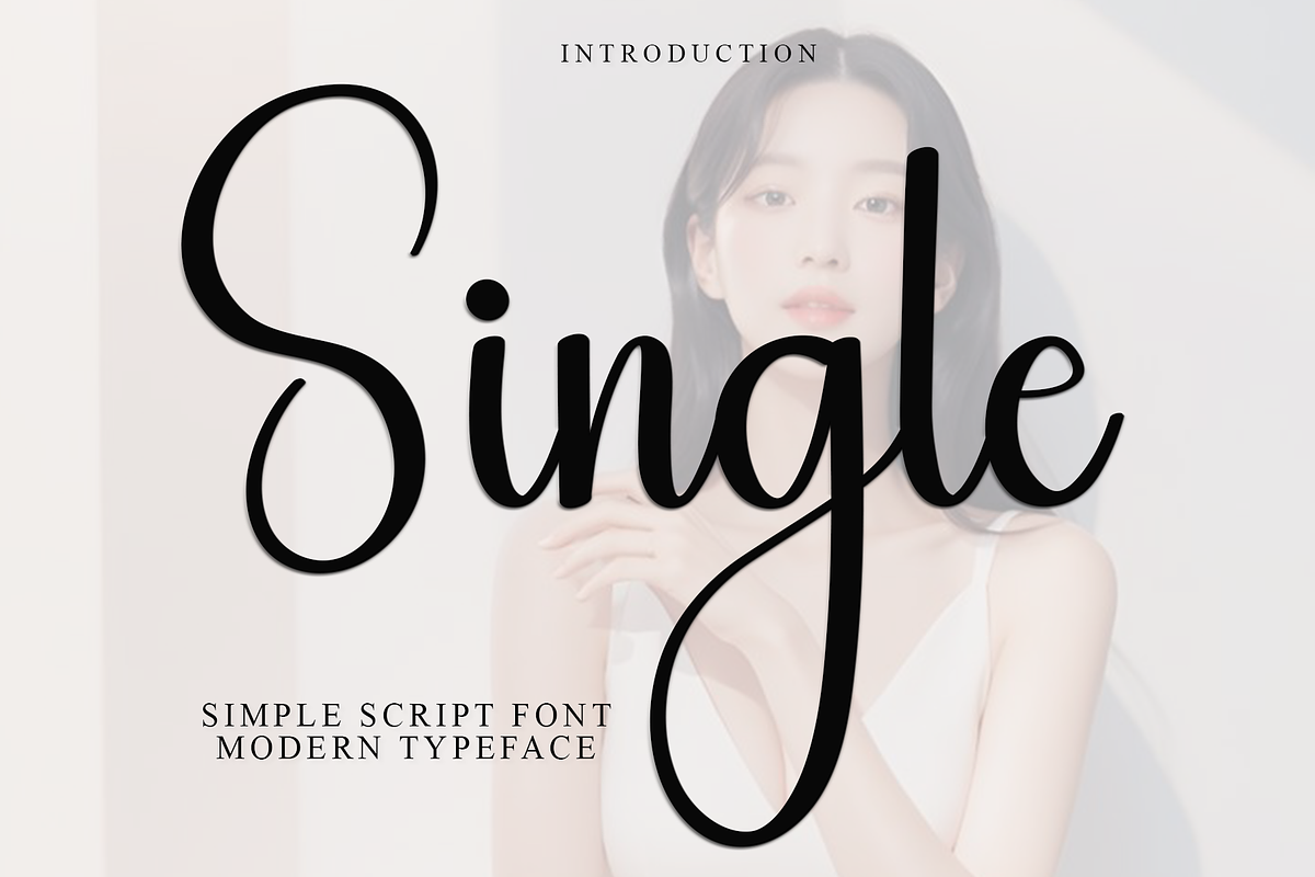 Single, a Handwritten Font by InermediaSTUDIO (Photo 1 of 7)