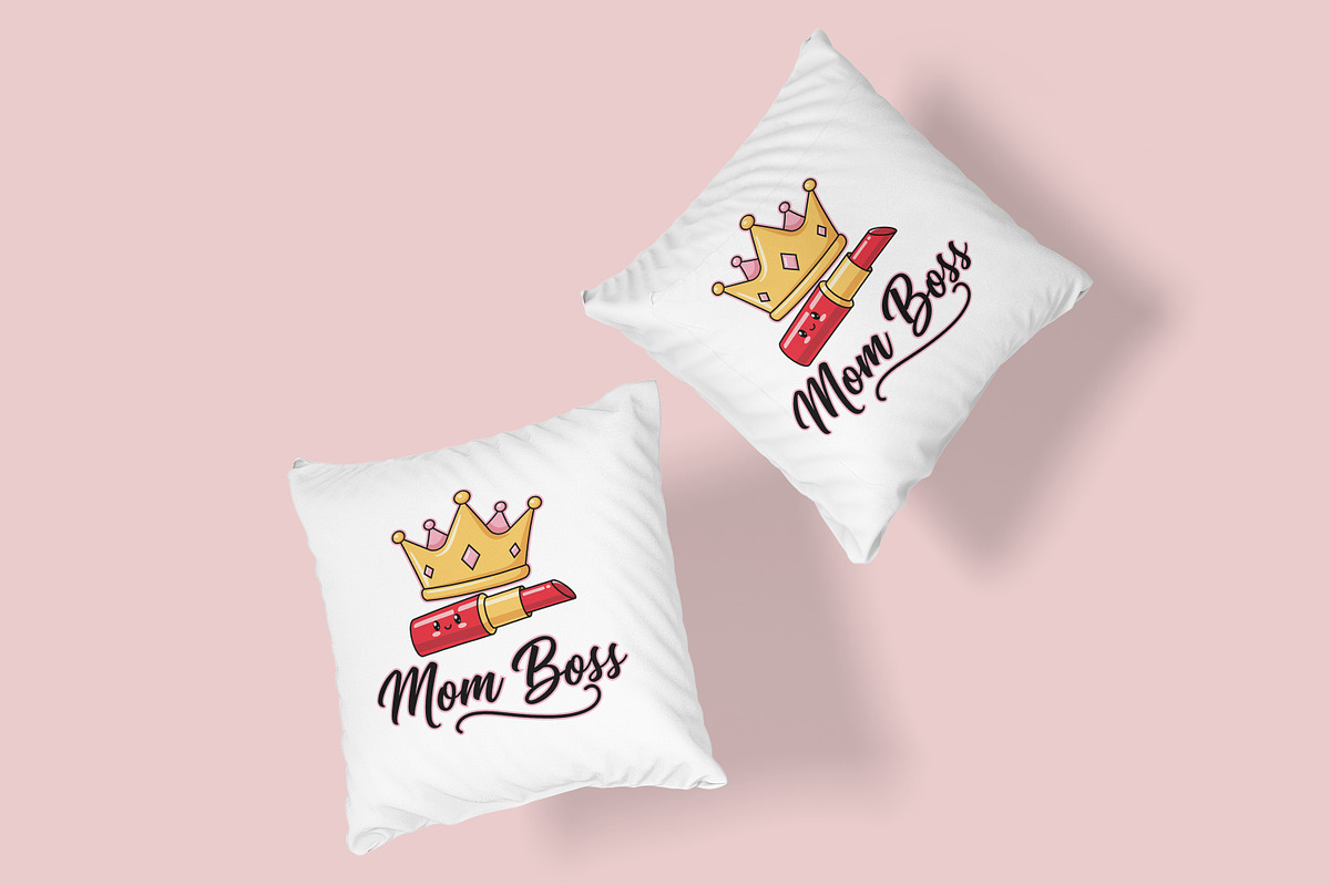 Mom Boss Mothers Day T-Shirt svg, an Object Illustration by Ghagra (Photo 5 of 7)