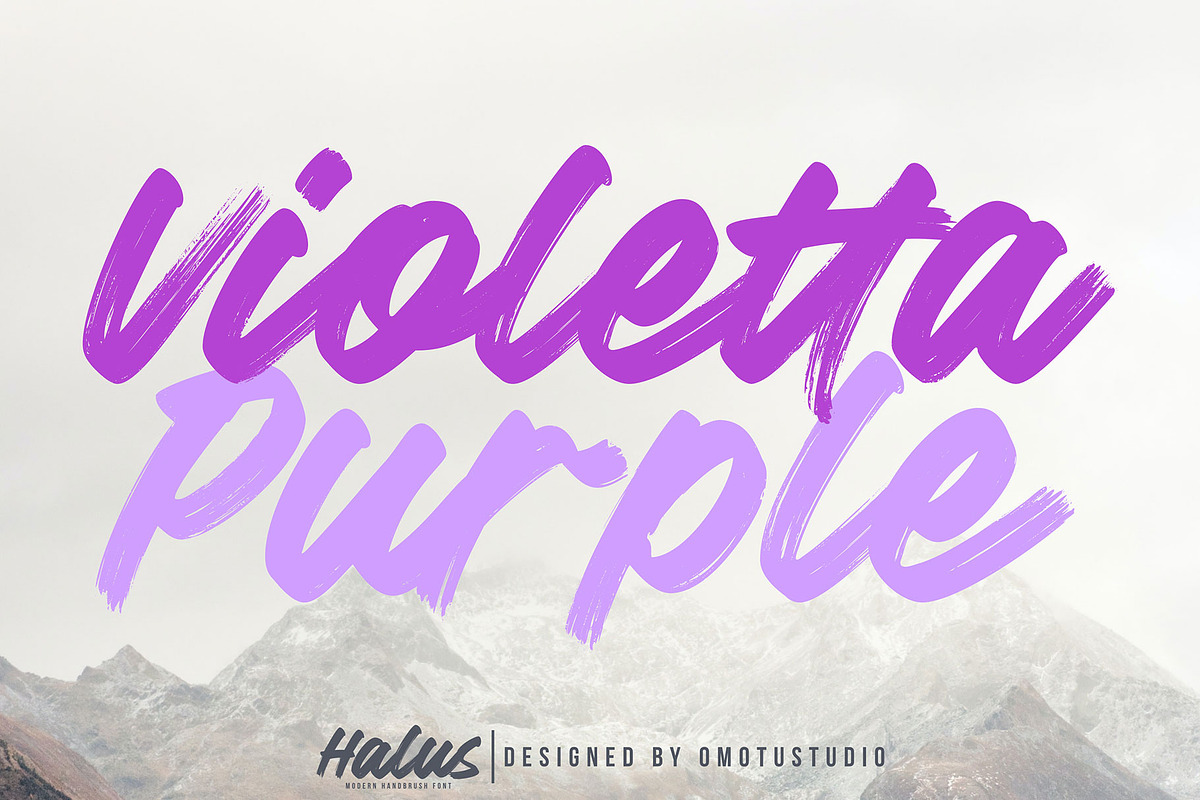 Halus, a Font by Omotu Studio (Photo 2 of 13)
