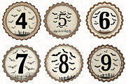Retro Halloween Letter Clipart, an Illustration by OK Design (Thumbnail 3 of 5)