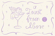 Curly Whimsical Wedding Font, a Handwritten Font by Ayya Studio (Thumbnail 11 of 14)