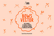 Bows Vector, an Object Graphic by AnkaDrozd (Thumbnail 1 of 8)