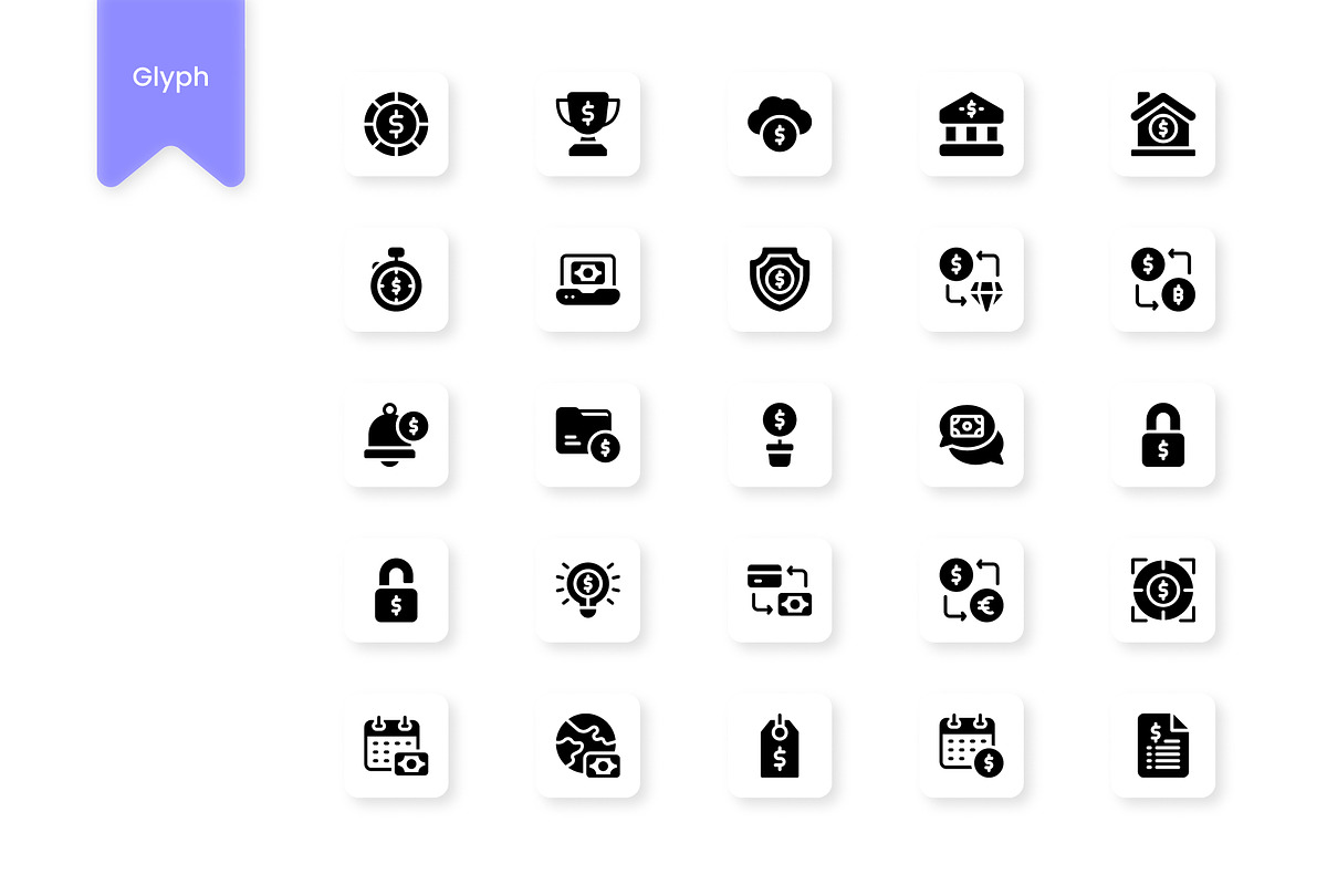 Money Icons, a Duotone Icon by HacaStudio (Photo 3 of 3)