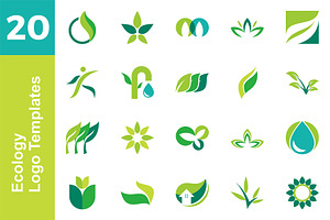 20 Logo Ecology Template Bundle