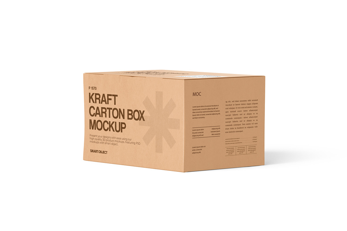 Carton Box Mockup, a Packaging Mockup by Ram Studio LLC (Photo 14 of 16)