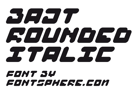 BAJT Rounded Italic - FREE preview 7