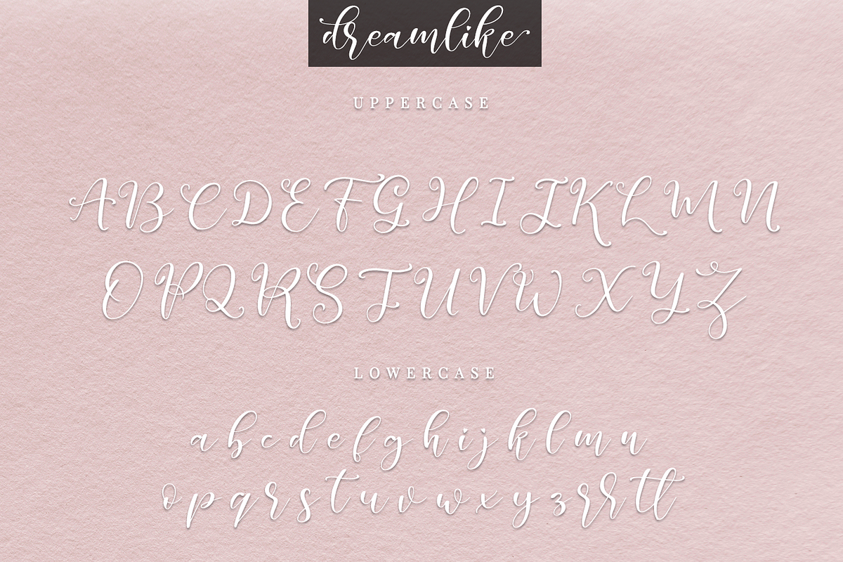 Dreamlike Script preview 4
