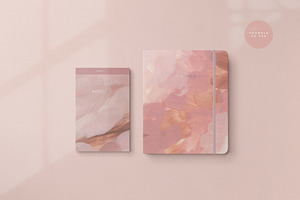 September Blush Abstract Backgrounds