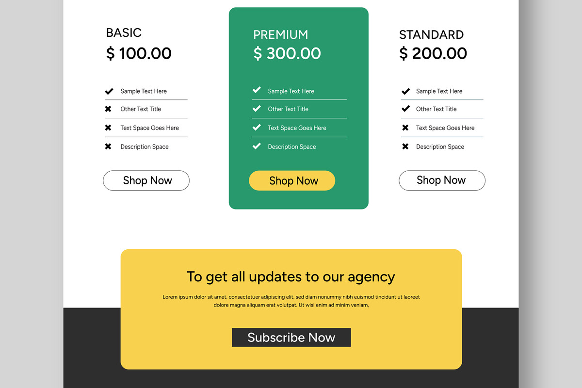 Digital Product Landing Page Design, a Landing Page Template by CreativeShaper (Photo 5 of 6)