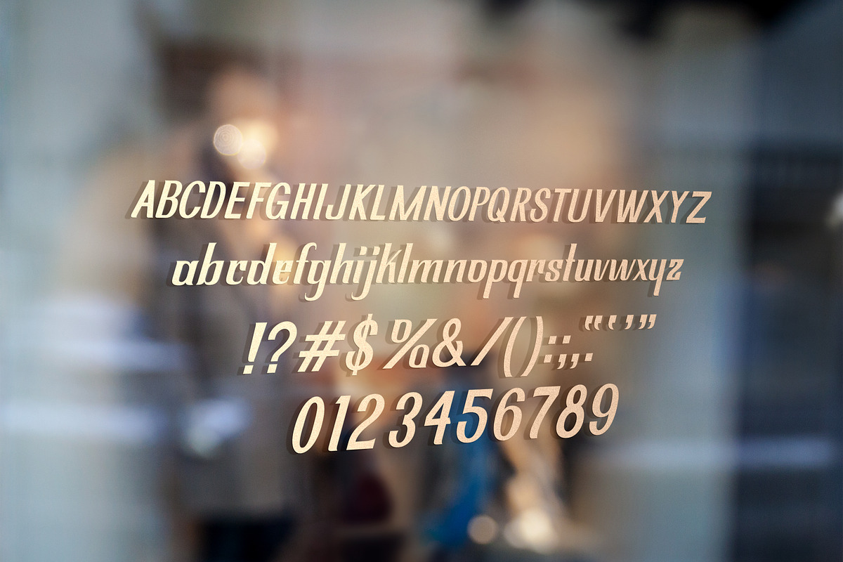 Inarritu Typeface preview 5