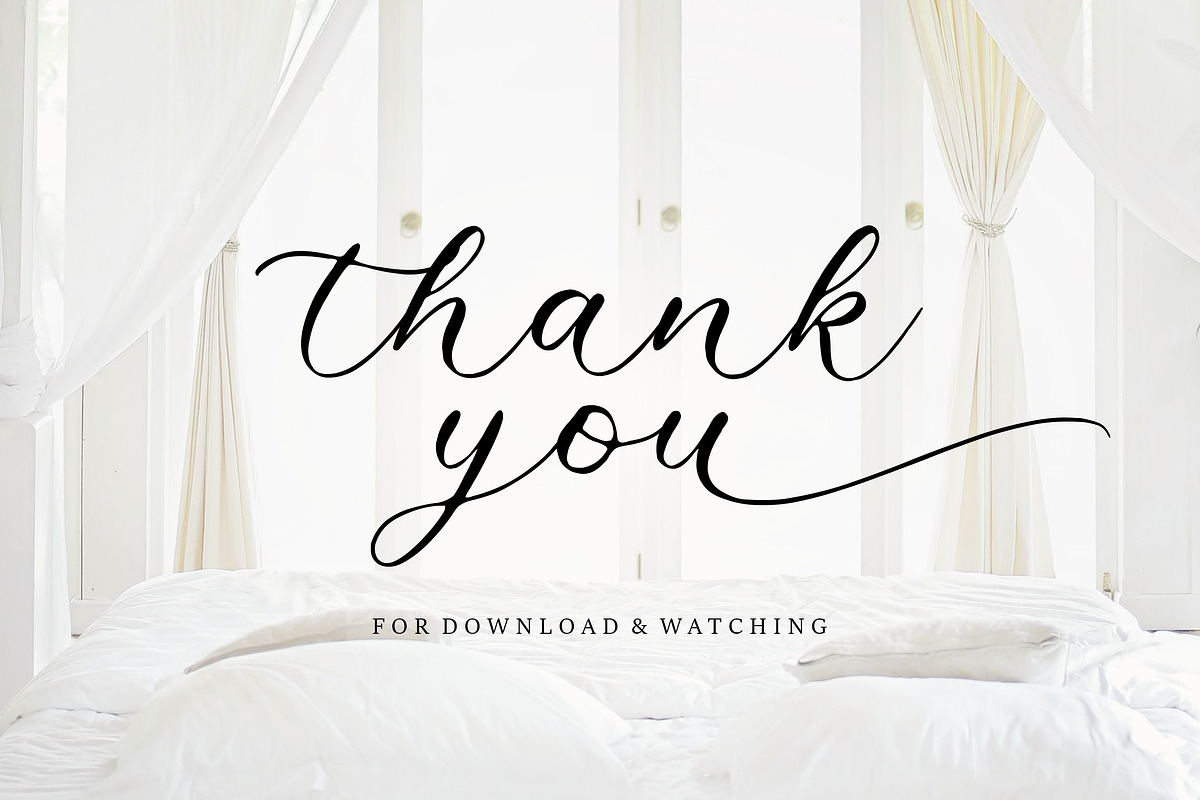 Xandria - Modern Calligraphy Font, a Script Font by Balpirick Studio (Photo 7 of 7)
