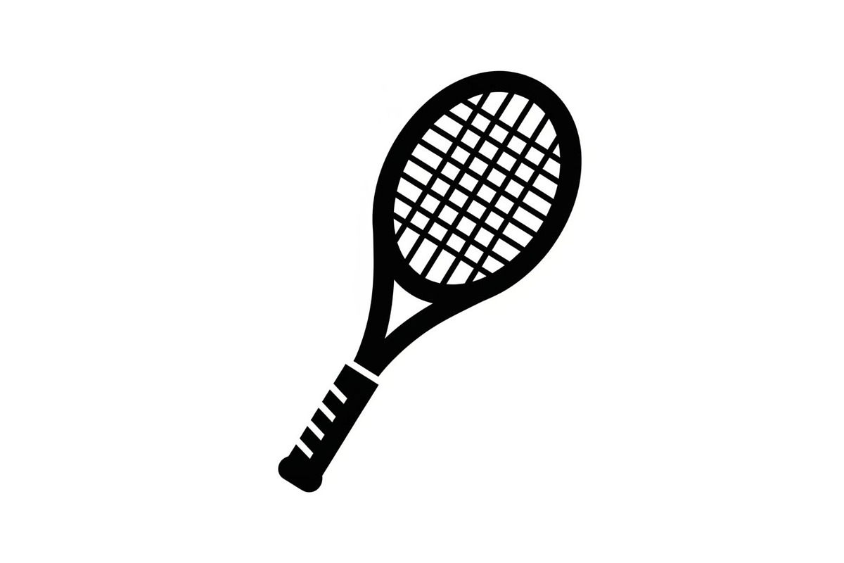 Tennis Racket Icon Silhouette Bundle, an Illustration by Designs_River (Photo 30 of 51)