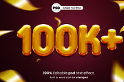 Gold Liquid 3D Text Effect Bundle, a Brushes & More by Zamans (Thumbnail 6 of 10)