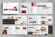 Brand Proposal Template Landscape, a Brochure Template by NorthPeak (Thumbnail 1 of 10)