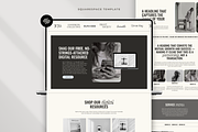 Squarespace Website Template Colette, a Squarespace Template by Candor Templates (Thumbnail 4 of 20)