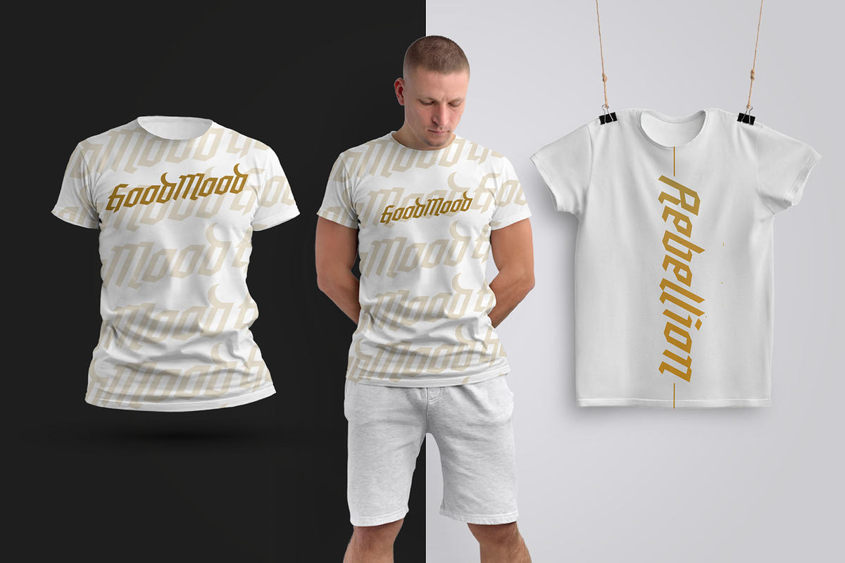 Rebellion - Modern Blackletter preview 4