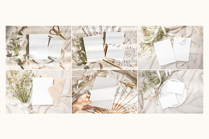 Card Mockup Bundle Wedding WBF