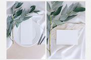 10 Cards Mockups with Willow Tree, an Advertising Mockup by Helga Wigandt (Thumbnail 2 of 5)