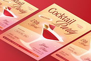 Cocktail Party Flyer Set, a Flyer Template by Annora Studio (Thumbnail 3 of 6)