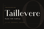 Taillevere: Luxury Didone Serif, a Serif Font by Build Interactive (Thumbnail 1 of 6)