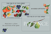 Fruit of the Spirit Canva Template, a Presentation Template by The Trough Co. (Thumbnail 2 of 5)