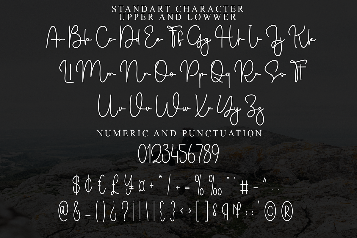 Playing Paragliding, a Handwritten Font by FreshTypeINK (Photo 7 of 8)