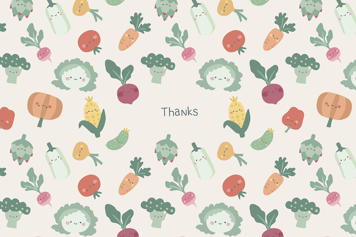 Little Veggies collection, an Illustration by SurfaceStories (Photo 14 of 14)