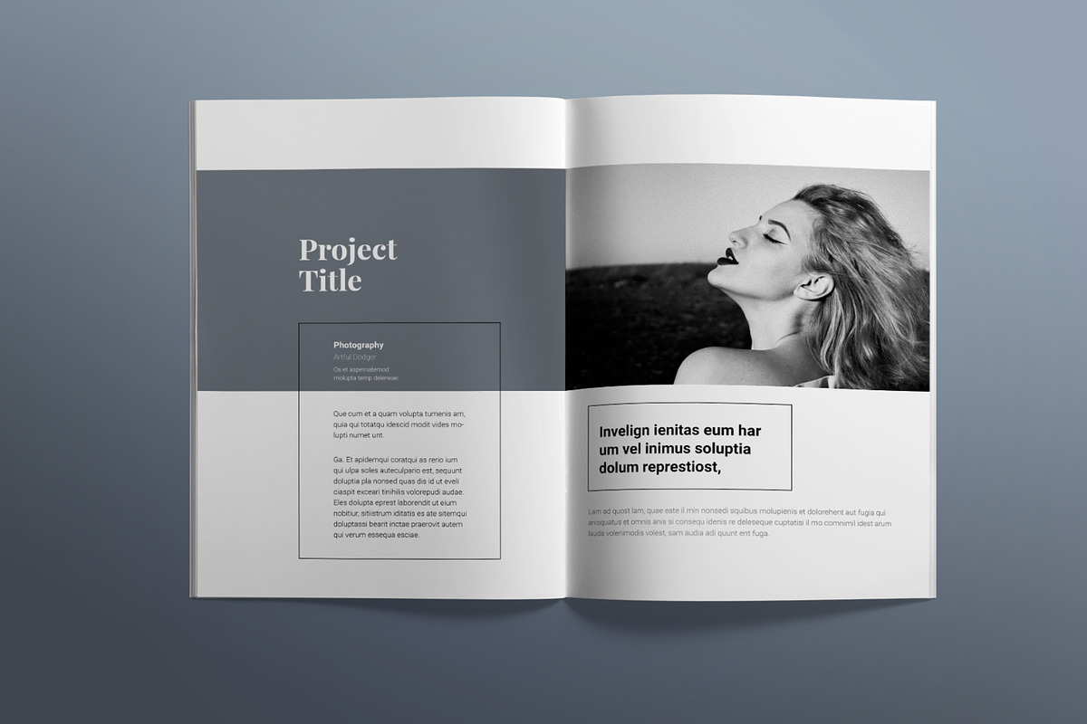 Clean Portfolio Template, a Templates & Theme by evgenystudio