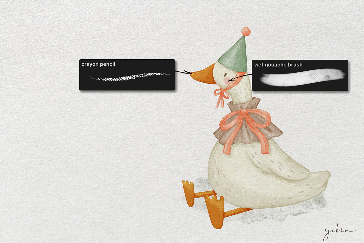 Painter’s Toolbox- Procreate Brushes, a Brush Add-On by yebin (Photo 7 of 8)