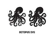 Simple Octopus SVG, an Object Graphic by PinkHouseCollection (Thumbnail 1 of 3)