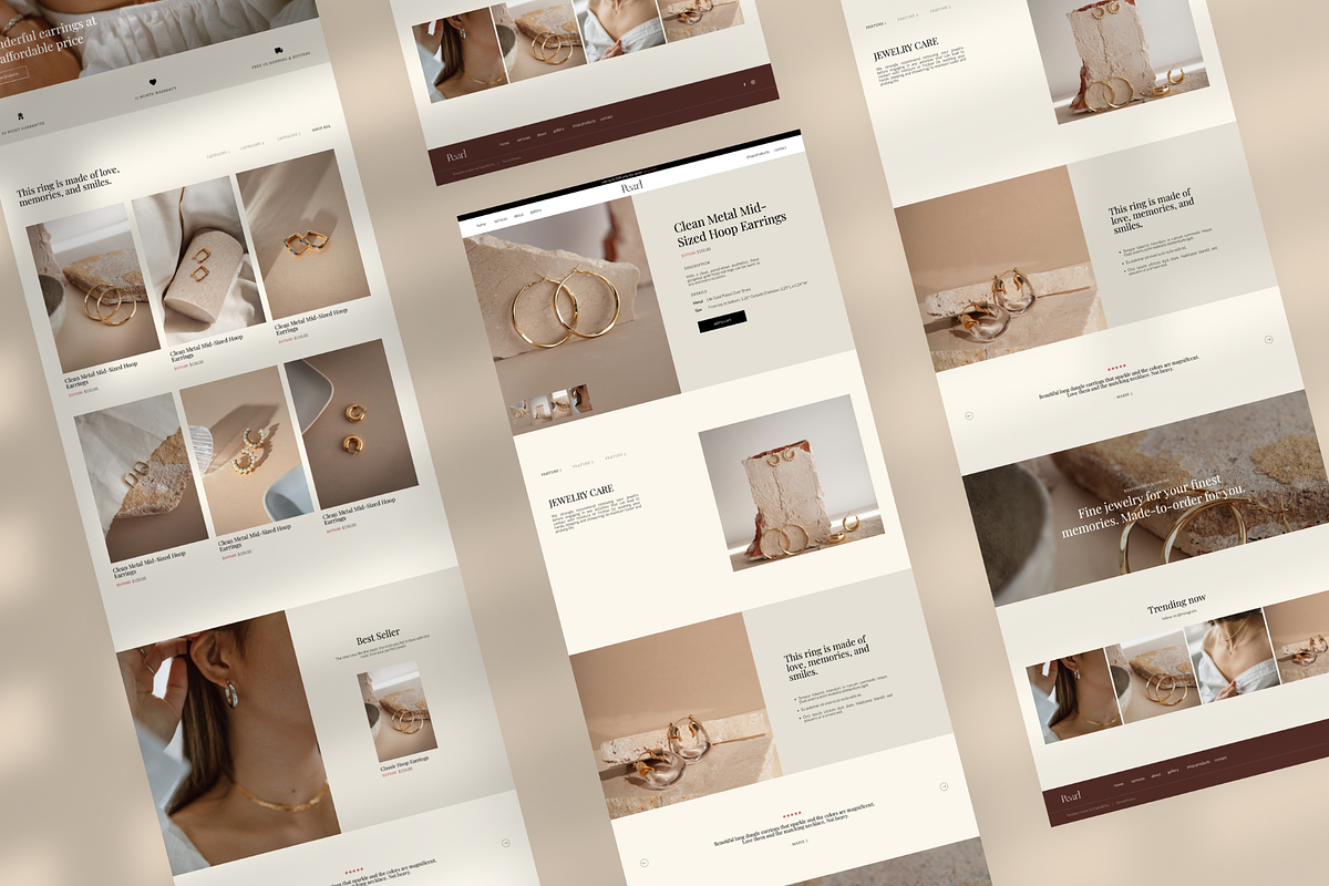 Showit Shop Add-on template, a Landing Page Template by Digital&Chic (Photo 2 of 6)