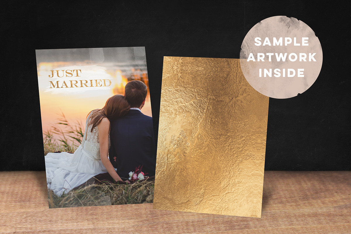 Double-sided Invitation Mockup, a Print Template by Hype Your Prints (Photo 3 of 3)