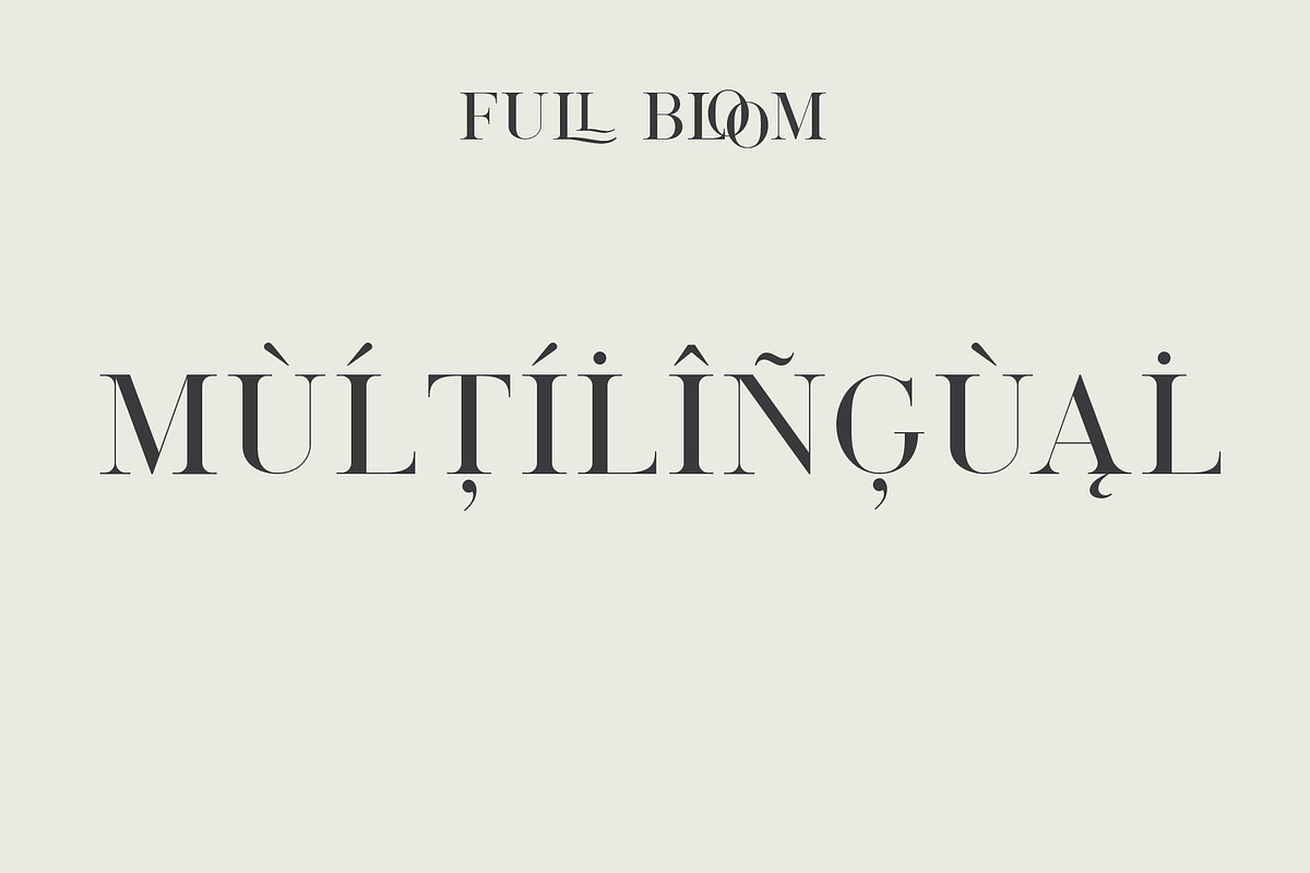 Full Bloom, a Serif Font by Teweka (Photo 8 of 11)