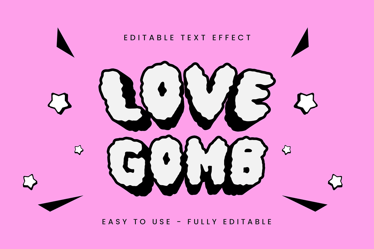 Playful Puffy Comic Text Effect