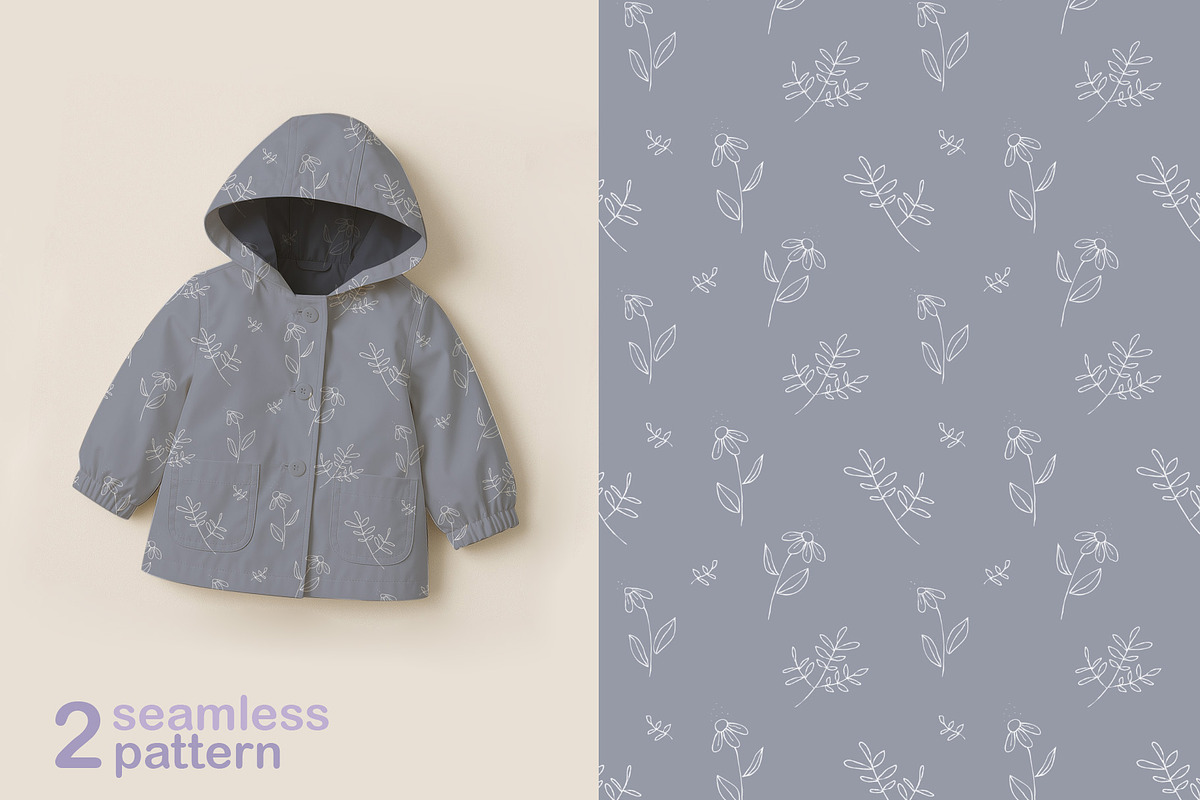 Purple spring - 2 seamless patterns, a Pattern Graphic by DijanaDesignShop (Photo 4 of 6)