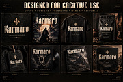 Karmaro, a Blackletter Font by Wow Magic (Thumbnail 2 of 5)