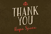 Vintage Grunge Handmade Font Duo, a Handwritten Font by Haps Space (Thumbnail 10 of 10)