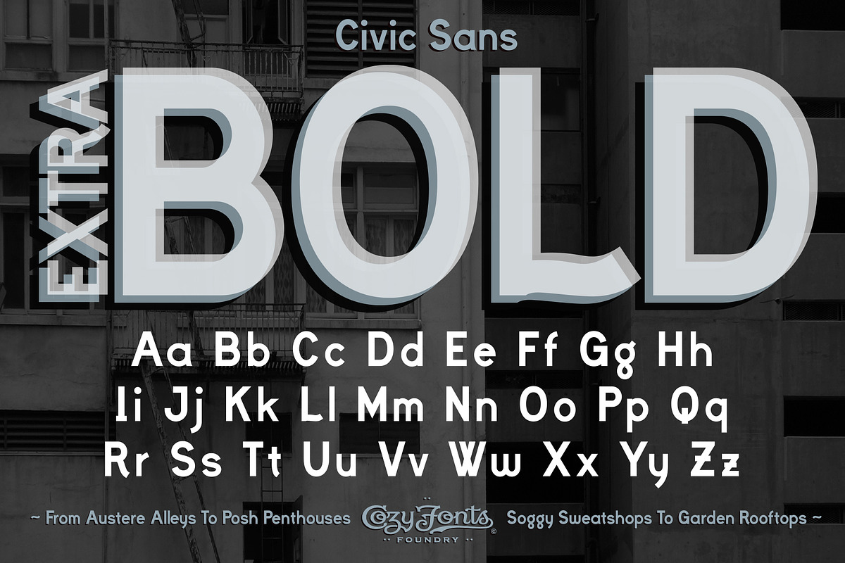 Civic Sans Extra Bold